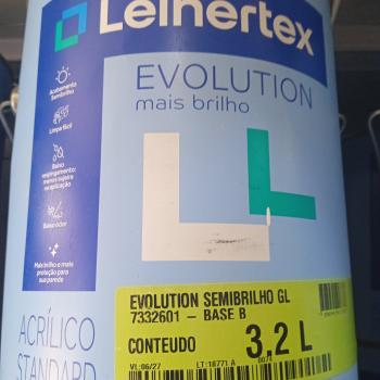 TINTA EVOLUTION SEMIBRILHO GALAO 3,2 L - BASE B -
