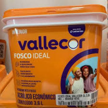 TINTA FOSCO IDEAL VALLECOR  GL3,6 BRANCI NEVE