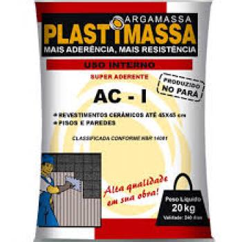 ARGAMASSA ACI 20 KG PLASTIMASSA