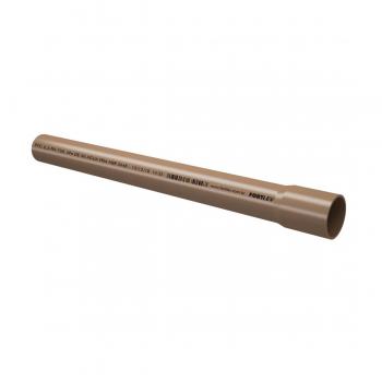 TUBO PVC TIGRE 50MM MARROM
