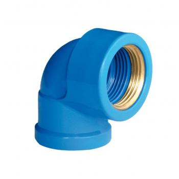 JOELHO PVC LR 25MMX3/4” C/BUCHA LATAO - AZUL