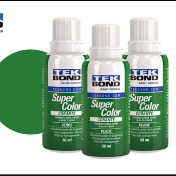 CORANTE LIQUIDO 50ML TEK BOND VERDE