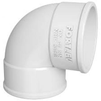 JOELHO PVC ESGOTO 90X40mm