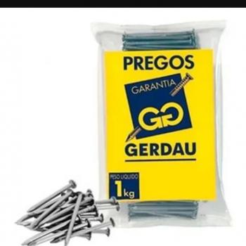 PREGO COM CABEÇA GERDAU 2.1/2X12 (16X27)
