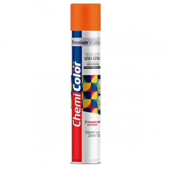 TINTA  SPRAY 250ML USO GERAL LARANJA