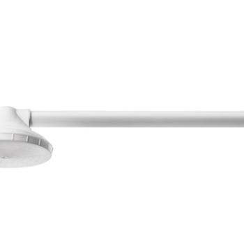 CHUVEIRO PLASTICO PEQUENO 5” BRANCO - HERC