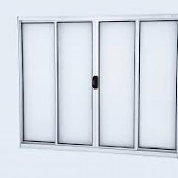 JANELA DE CORRER 4FLS LISA L 1.50 X A 1M