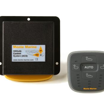 MENTE Sistema automático de controle de Flaps de 1x Cilindro(s), opcional de segundo controle para o Fly-Bridge