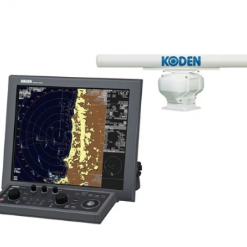 KODEN Radar MDC-7912 (64MN), Display 19.0“ de Alta Resolução, Potência 12kW e Open Antena 9ft