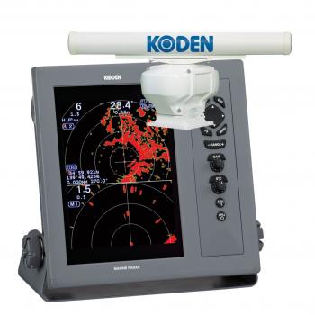 KODEN Radar MDC-2012A (64MN), Display 10.4“ TFT Color, Potência 12kW e Open Antena 6ft