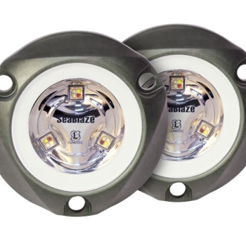 LUMITEC SeaBlaze Mini, Luminária Subaquática em Alumínio Anodizado com 890 lumens (PAR)