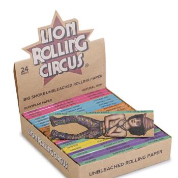Seda Lion Rolling Circus Brown King Size