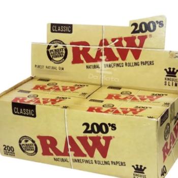 Seda Raw King Size Slim com 200