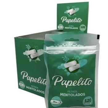 Filtro Papelito Mentolado 6x15mm