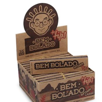 Seda Bem Bolado Brown King Size Large + Piteira