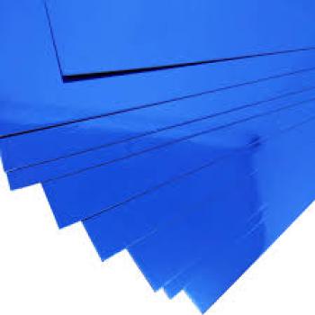 Papel Laminado Azul 45x59cm Kaz
