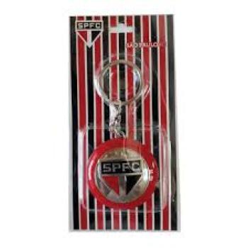 Chaveiro de Metal São Paulo - Produto Oficial