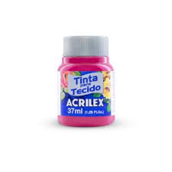 Tinta para Tecido Fosca  37 Ml Rosa Escuro - Acrilex