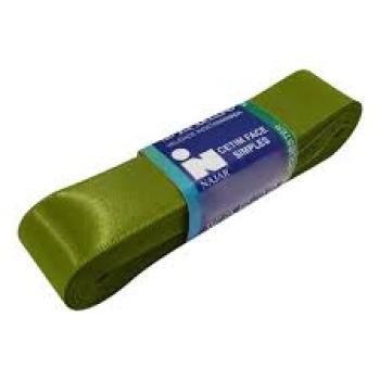 Fita de Cetim Tecida 10mx15mm Verde Militar - Cinderela*