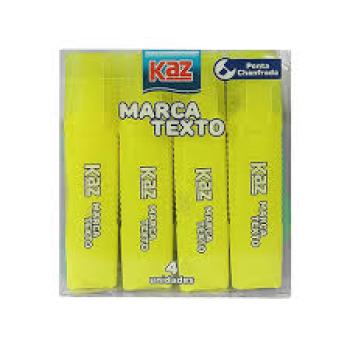 Marca Texto Amarelo FLEX-KZ3027AM - Kaz