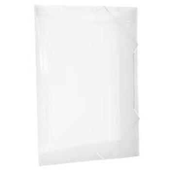 Pasta Aba Elástica Line sem Lombo Transparente - 501PP-TR -