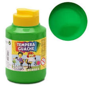 Tempera Guache 250Ml  Verde Folha - Acrilex-