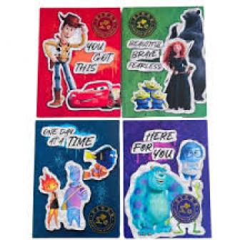 Caderno Col Cost CD Pixar Disney 160F Animativa - Valor por Unidade