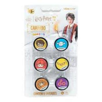 Carimbo de Plástico Cores Harry Potter - Valor da Unidade