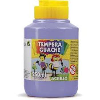 Tempera Guache 250Ml  Lilas - Acrilex
