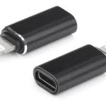 Adaptador V8 Femea Para Iphone Macho