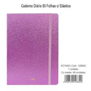 Caderno de Anotações Brochura 210x145mm 80 Fls - Kaz
