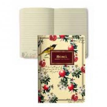 Caderno Perfumado Flex Romã 32 Folhas | Dani Fernandes e Animativa - Medida : 15 cm x 21 cm