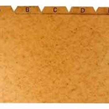 Indice Alfabético 6X9
