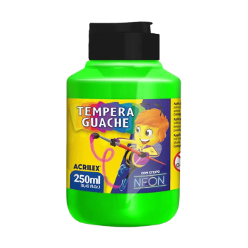 Tempera Guache 250ml Verde Neon - Acrilex-