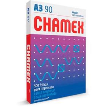 Papel Sulfite A3 Chamex Super 90 g 297x420mmcom 500 fls. - Chamex