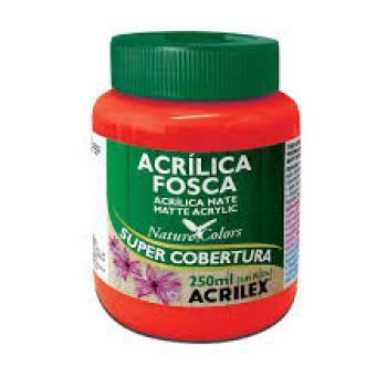 Tinta Acrílica Fosca Vermelho 250ml - Acrilex