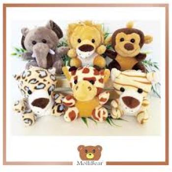 Chaveiro de Pelúcia Animais -Importado