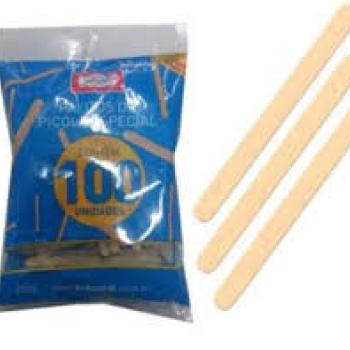 Palito de Sorvete com 100 Unidades - Gavoardi