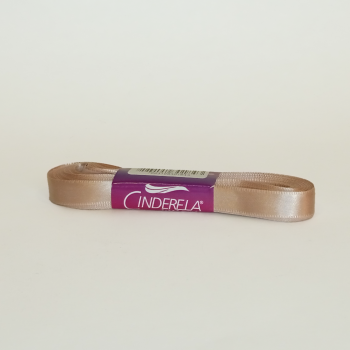 Fita de Cetim Tecida 10mx10mm Nude - Cinderela*