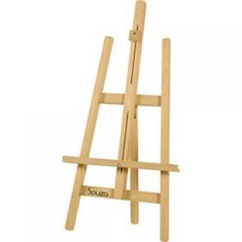 Cavalete para pintura Natural 75cm de Mesa - Souza