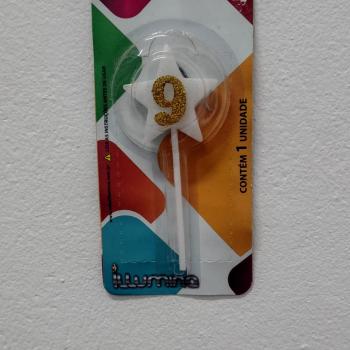 Vela Estrela Branca  nr 09  Illumina