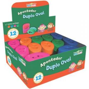 Apontador com Depósito 2 Furos Bazze B2020 Duplo Oval (Sortido) - Summit*- Valor da Unidade