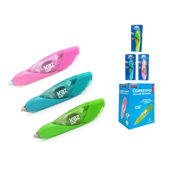 Corretivo Roller Retrátil KAZ 5mmX6m -KZ824