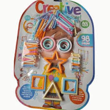 Criative Kit para Montar 98 Peças -  Ark Brasil