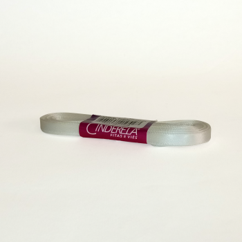 Fita de Cetim Tecida 10mx07mm  Cru- Cinderela*