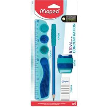 Kit Escolar Kidy Learn Concetration 4PCS Blister 981889 - MAPED