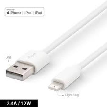 Cabo USB 2 metros Iphone Lumy 0013 - Lukton