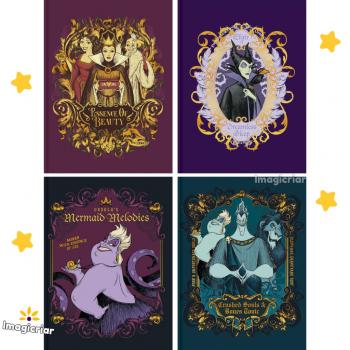 Caderno Colegial Costurado Cd 160F Vilões Disney - Animativa