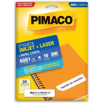 Etiqueta Pimaco 6081