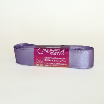 Fita de Cetim Tecida 22 m x 10 m Lilas Médio - Cinderela